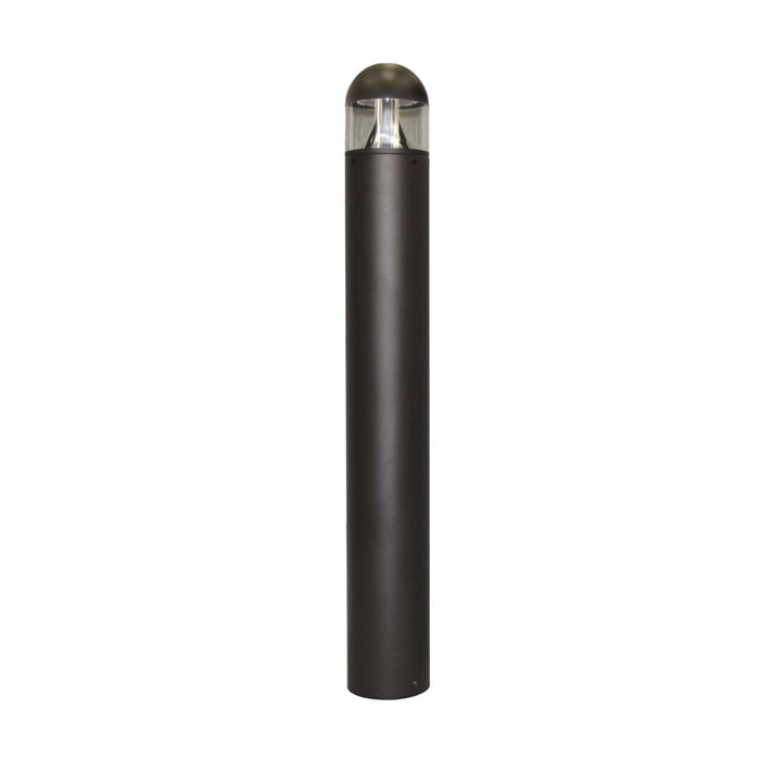 Maxlite 112813 LED Bollard Round Dome Top Wattage/CCT Selectable 30W/20W/10W 3000K/4000K/5000K 120-277V 42 Inch Bronze TAA (BRD30U-WCSBTA)