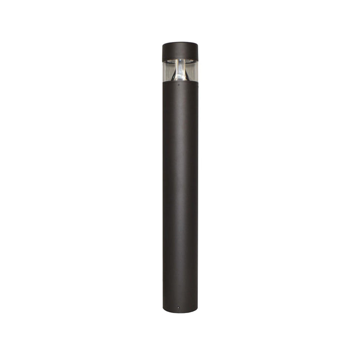 Maxlite 113665 Bollard Round Flat Top Wattage/CCT Selectable 30W/20W/10W 3000K/4000K/5000K 480V 42 Inch Bronze -20 Degree Celsius Battery Backup (BRF30H-WCSBE2)