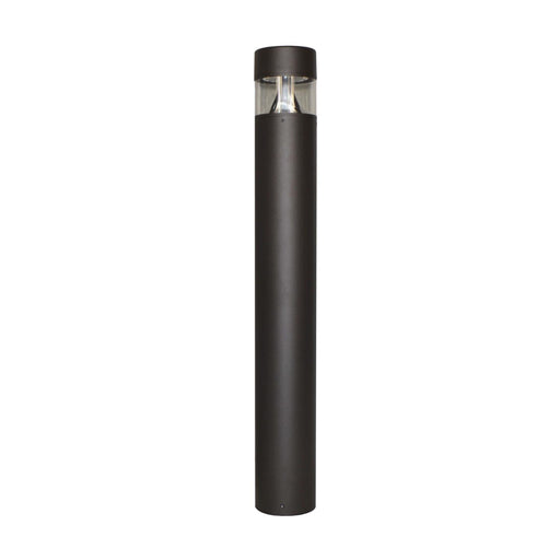 Maxlite 113624 LED Bollard Round Flat Top Wattage/CCT Selectable 30W/20W/10W 3000K/4000K/5000K 480V 42 Inch Black TAA (BRF30H-WCSLTA)