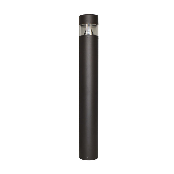 Maxlite 112816 LED Bollard Round Flat Top Wattage/CCT Selectable 30W/20W/10W 3000K/4000K/5000K 120-277V 42 Inch Bronze TAA (BRF30U-WCSBTA)