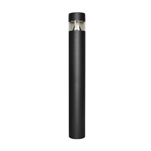 Maxlite 112818 LED Bollard Round Flat Top Wattage/CCT Selectable 30W/20W/10W 3000K/4000K/5000K 120-277V 42 Inch Black TAA (BRF30U-WCSLTA)
