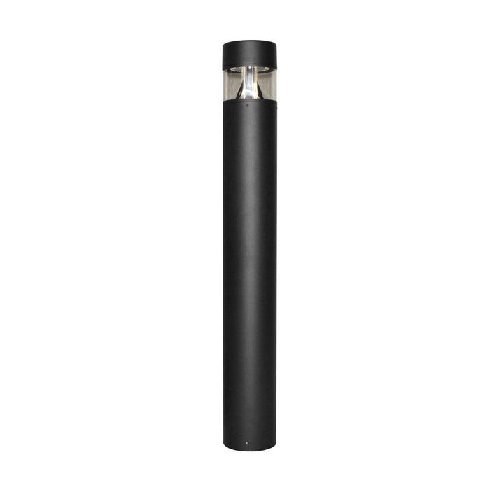 Maxlite 112818 LED Bollard Round Flat Top Wattage/CCT Selectable 30W/20W/10W 3000K/4000K/5000K 120-277V 42 Inch Black TAA (BRF30U-WCSLTA)