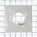 Bryant Wall Plate Mid-Size 2-Gang 2.15 Inch Opening White (PJ703W)