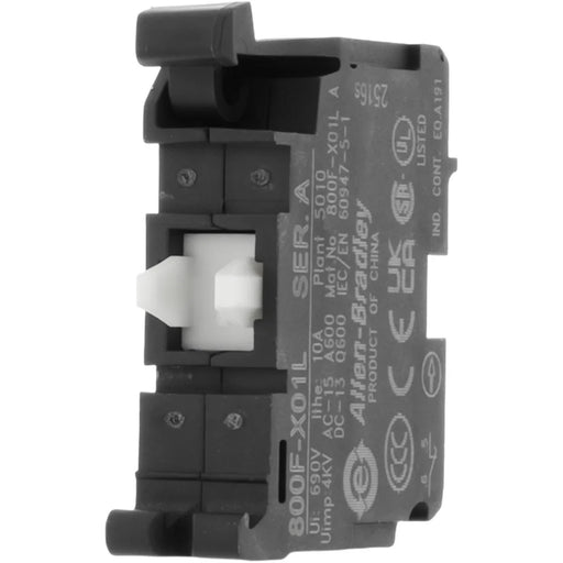 Bryant TECH-SPEC Fused Disconnect Switch Accessory 1 NC Break Before Main Auxiliary Contact For 200A Pilot Duty 10A 600V (BRYACFSNC)