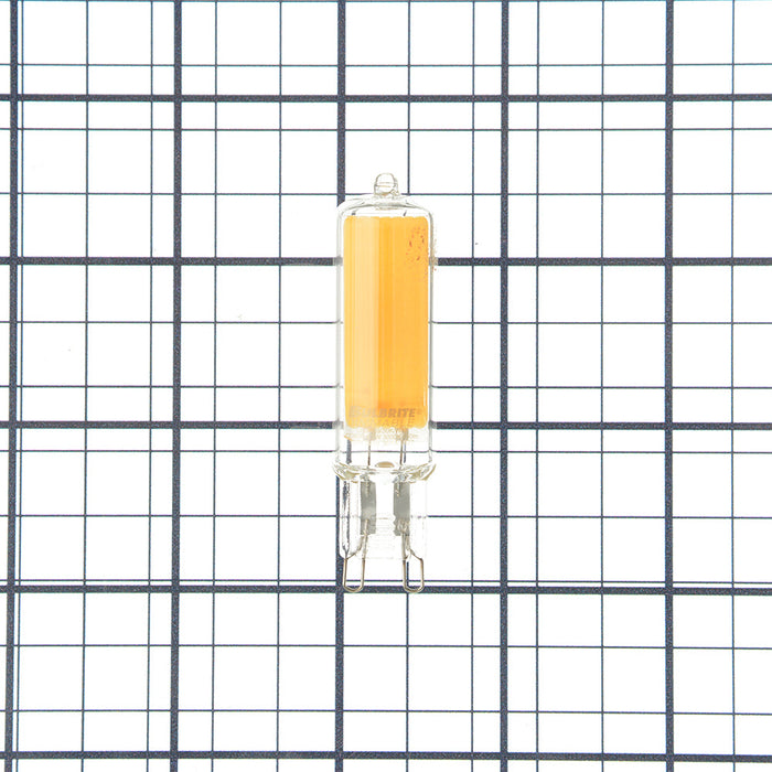 Bulbrite LED4G9/30K/W/D 4.5W LED Wafer Clear T5 Glass Bulb 3000K G9 Base 120V Dimmable (770600)