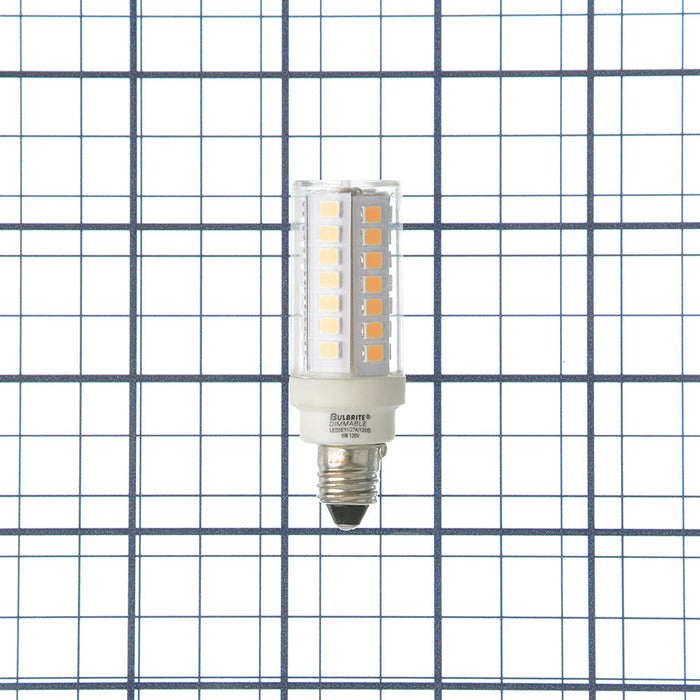 Bulbrite LED5E11/27K/120/D 5W LED E11 Clear 2700K 120V Dimmable (770629)