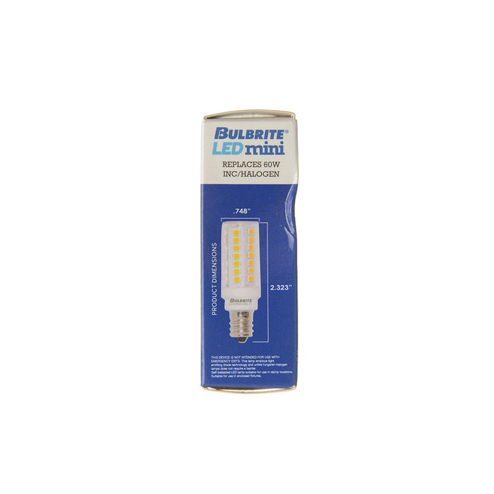 Bulbrite LED5E12/27K/120/D 5W LED E12 Clear 2700K 120V Dimmable (770631)