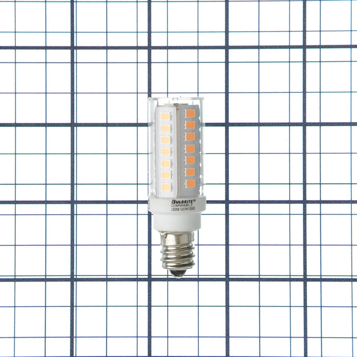 Bulbrite LED5E12/27K/120/D 5W LED E12 Clear 2700K 120V Dimmable (770631)