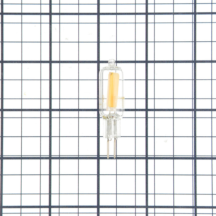 Bulbrite LED2GY6/27K/12/W/D 1.8W LED T5 Tube GY6.35 Base 2700K 140Lm 12V 90 CRI 320 Degree Beam Angle Dimmable Clear (770653)