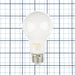 Bulbrite LED7A19/30K/FIL/M/D/B/2 7.6W LED A19 Filament Bulb E26 Base 3000K 800Lm 120V 80 CRI 310 Degree Beam Angle Dimmable Milky (776215)