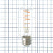 Bulbrite LED4T14/21K/FIL-NOS/CURV/SPIRAL 4W LED T14 2100K Curved Filament Spiral Bulb E26 Base Clear Dimmable (776518)