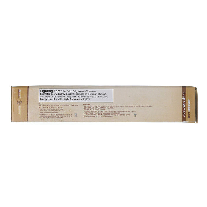 Bulbrite LED4T8/27K/FIL/3 4.5W LED T8 2700K Dimmable Filament (776723)