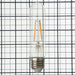 Bulbrite LED5T9/27K/5/FIL/4/JA8 5W LED T9 5 Inch 2700K Filament Bulb E26 Base Fully Compatible Dimming 120V Clear (776731)