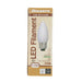 Bulbrite LED5B11/27K/FIL/M/E26/3 5.5W LED B11 2700K Filament Bulb E26 Base Milky Fully Compatible Dimming 120V (776735)