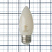Bulbrite LED5B11/27K/FIL/M/E26/3 5.5W LED B11 2700K Filament Bulb E26 Base Milky Fully Compatible Dimming 120V (776735)