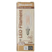Bulbrite LED6B11/27K/FIL/3 6.5W LED B11 2700K Filament Bulb E12 Base Clear 120V Dimmable (776737)