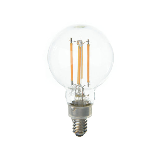 Bulbrite LED4G16/27K/FIL/4/JA8 4W LED G16 2700K Filament Bulb E12 Base Fully Compatible Dimming 120V Clear (776743)