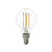 Bulbrite LED4G16/27K/FIL/4/JA8 4W LED G16 2700K Filament Bulb E12 Base Fully Compatible Dimming 120V Clear (776743)