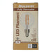 Bulbrite LED4G16/27K/FIL/4/JA8 4W LED G16 2700K Filament Bulb E12 Base Fully Compatible Dimming 120V Clear (776743)