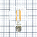 Bulbrite LED13G25/27K/FIL/3/JA8 13W LED G25 2700K Filament Bulb Clear E26 Base Fully Compatible Dimming 120V (776747)