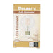Bulbrite LED8G25/27K/FIL/4/JA8 8.5W LED G25 2700K Filament Bulb E12 Base Fully Compatible Dimming 120V Clear (776749)