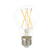 Bulbrite LED9A19/30K/FIL/4 9W LED A19 3000K Filament Bulb 1100Lm 90 CRI E26 Base 120V Fully Compatible Dimming Clear (776914)