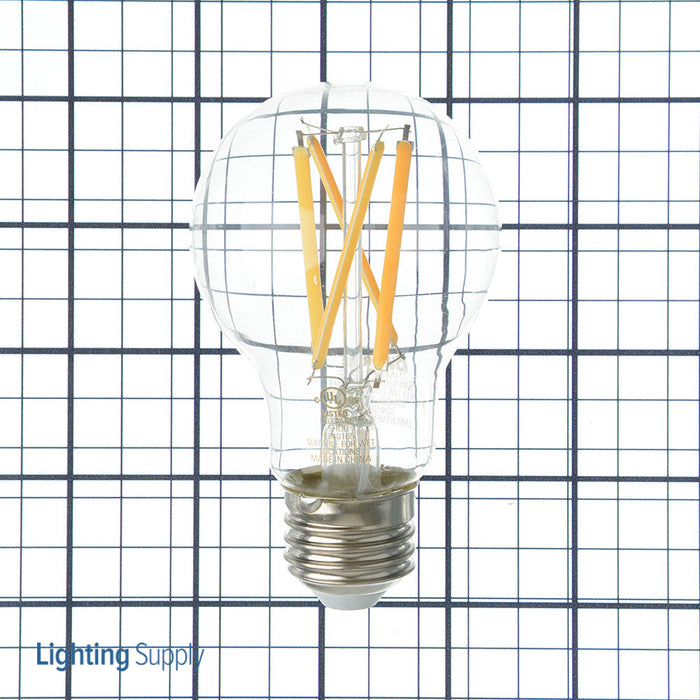 Bulbrite LED14A19/27K/FIL/3 14W LED A19 2700K Filament Bulb 1600Lm 90 CRI E26 Base 120V Fully Compatible Dimming Clear (776915)