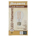 Bulbrite LED14A19/40K/FIL/3 14W LED A19 4000K Filament Bulb E26 Base Fully Compatible Dimming 120V Clear (776927)