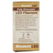 Bulbrite LED14A19/40K/FIL/3 14W LED A19 4000K Filament Bulb E26 Base Fully Compatible Dimming 120V Clear (776927)