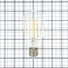 Bulbrite LED8ST18/40K/FIL/3/JA8 8.5W LED ST18 4000K Filament Bulb E26 Base Fully Compatible Dimming 120V Clear (776935)
