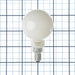 Bulbrite LED4G16/27K/FIL/M/4 4W LED G16 Filament Bulb E12 Base 2700K 300Lm 120V Dimmable Milky (776943)