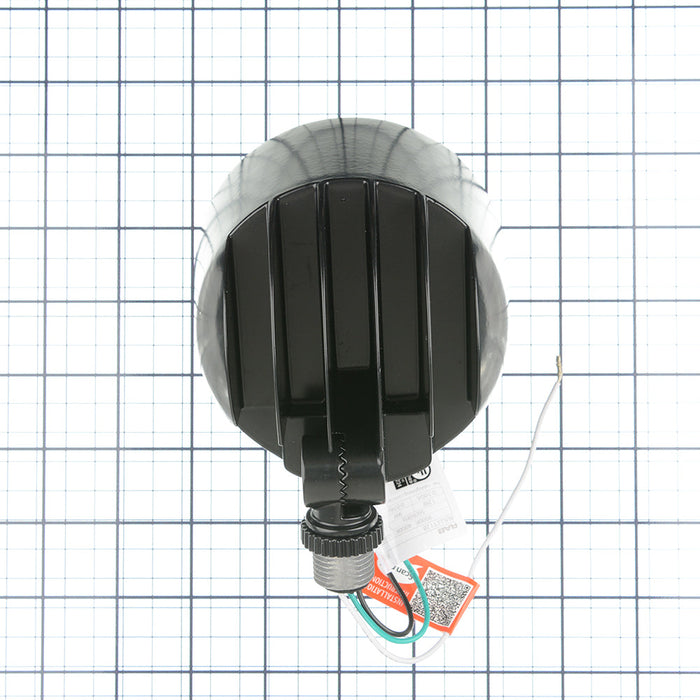 RAB Bullet Flood 12W Cool LED 120V With Hood And Lens Black (BULLET12B)