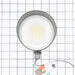 RAB Bullet Flood 12W Cool LED 120V With Hood And Lens Black (BULLET12B)