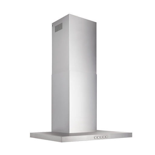 Broan-NuTone 30 Inch Convertible Wall-Mount T-Style Chimney Range Hood Maximum 450 CFM LED Stainless Steel (BWT1304SS)