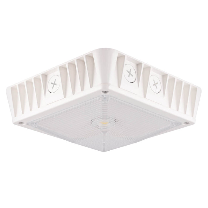 Cree C-Lite LED Quick Connect Square Canopy 7000Lm 4000K 120-277V White (C-CP-A-BRQ-7L-40K-WH)