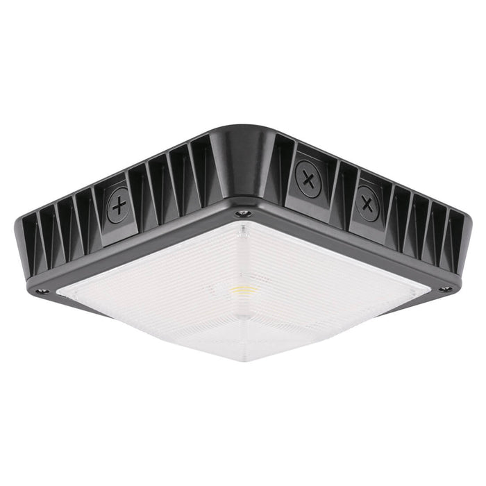 Cree C-Lite LED Quick Connect Square Canopy 4500Lm 5000K 120-277V Dark Bronze (C-CP-A-BRQ-4L-50K-DB)