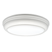 ETI MWFM-13-8CP3-SV-TD-WH​ Midwest Flush Mount 13 Inch 22W 120V 1800Lm CCT Selectable 3000K/4000K/5000K Triac Dimming White (C01183401A)