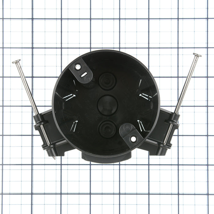 Pass And Seymour Plastic Box Round 3.25 Ceiling Captive Nail (C118RAC)