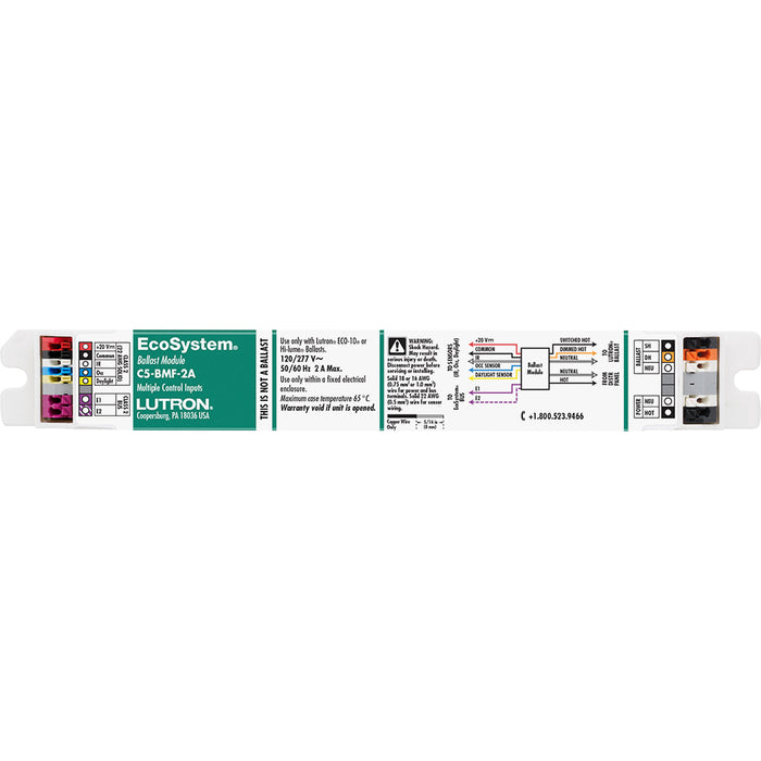 Lutron Eco System Ballast Module ECO-10 And Hilume (C5-BMF-2A)