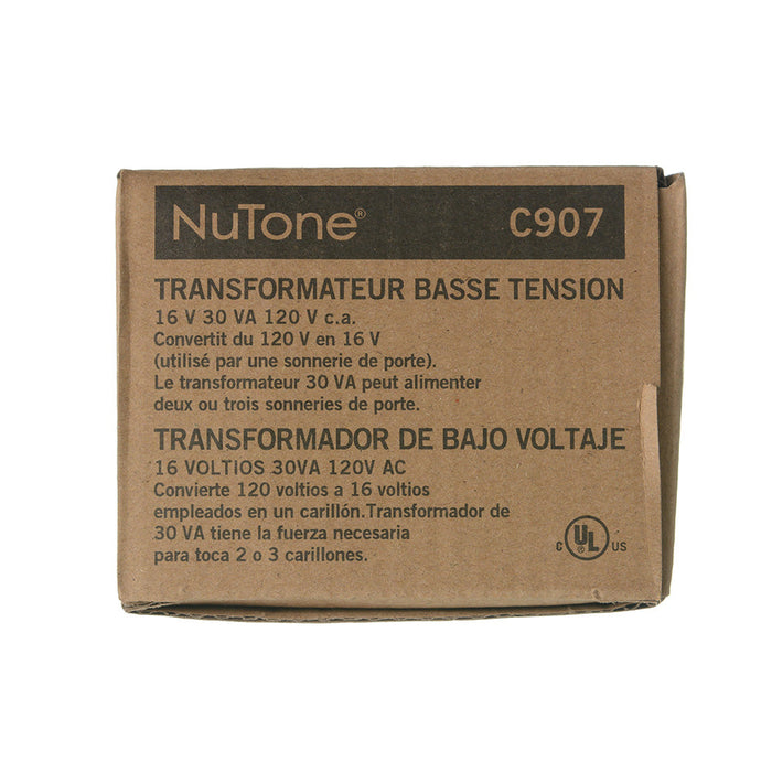 Broan-NuTone Transformer 16V 30Va (C907)