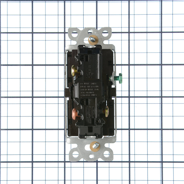 Lutron Claro 15A Switch 3-Way Black (CA-3PS-BL)
