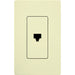 Lutron Claro Phone Jack Almond (CA-PJ-AL)