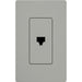 Lutron Claro Phone Jack Gray (CA-PJ-GR)