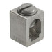 ILSCO Aluminum Box-Type Mechanical Lug Dual Rated Conductor Range 2-14 CU 2-12 AL 1 Hole Square Boss Tin Plated (CA4SP)