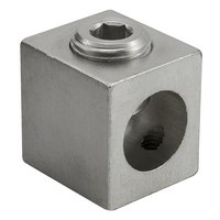 ILSCO Aluminum Box-Type Mechanical Lug Dual Rated Conductor Range 500-1/0 2 Holes Tin Plated (CA7)