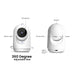 Feit Electric Smart Indoor Pan And Tilt Camera Two-Way Audio-Motion Sensor-Voice Control-Scheduling-Remote Control (CAM/PAN/WIFI/G2)