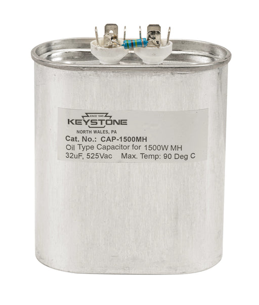 Keystone Capacitor For 1500W Metal Halide 32uF 525V Oil Filled (CAP-1500MH)