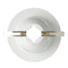 Lithonia White Baffle Narrow Flange (CB1W R6)