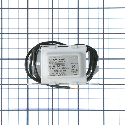 Keystone 5W/7W/9W 120V 2-Pin Compact Fluorescent Magnetic Ballast (CC579TP-CP)