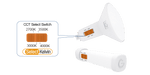 Green Creative 8PLH/8CCTS/HYBM PL Horizontal G24Q/G24D 8W Selectable 2700K/3000K/3500K/4000K PL Edge Series Bypass 120-277V Or Direct On Magnetic Ballast (37084)